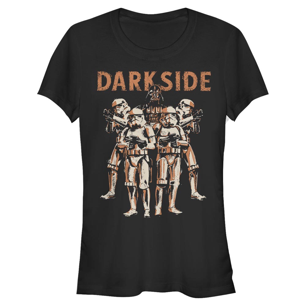 Aperçu: Star Wars - Vader & Troopers Standing Room Only - Femme T-shirt - Noir - Devant