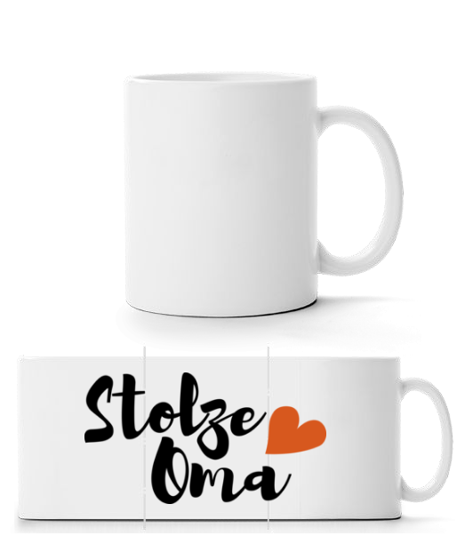 Stolze Oma · Panoramatasse