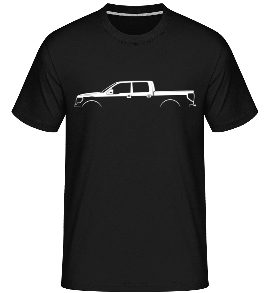 'Ford F-150 SuperCrew (2014)' Silhouette ·  T-Shirt Shirtinator homme