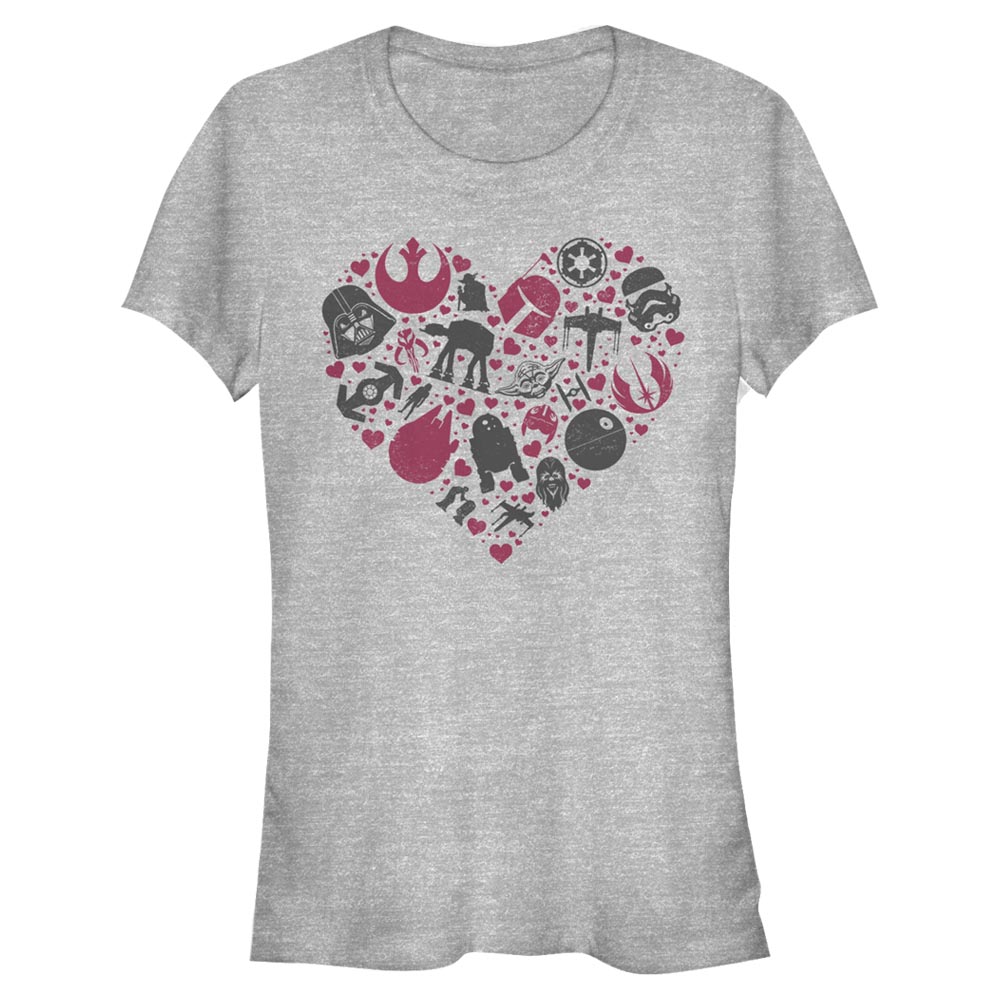 Star Wars - Photo de groupe Heart Icons - Femme T-shirt