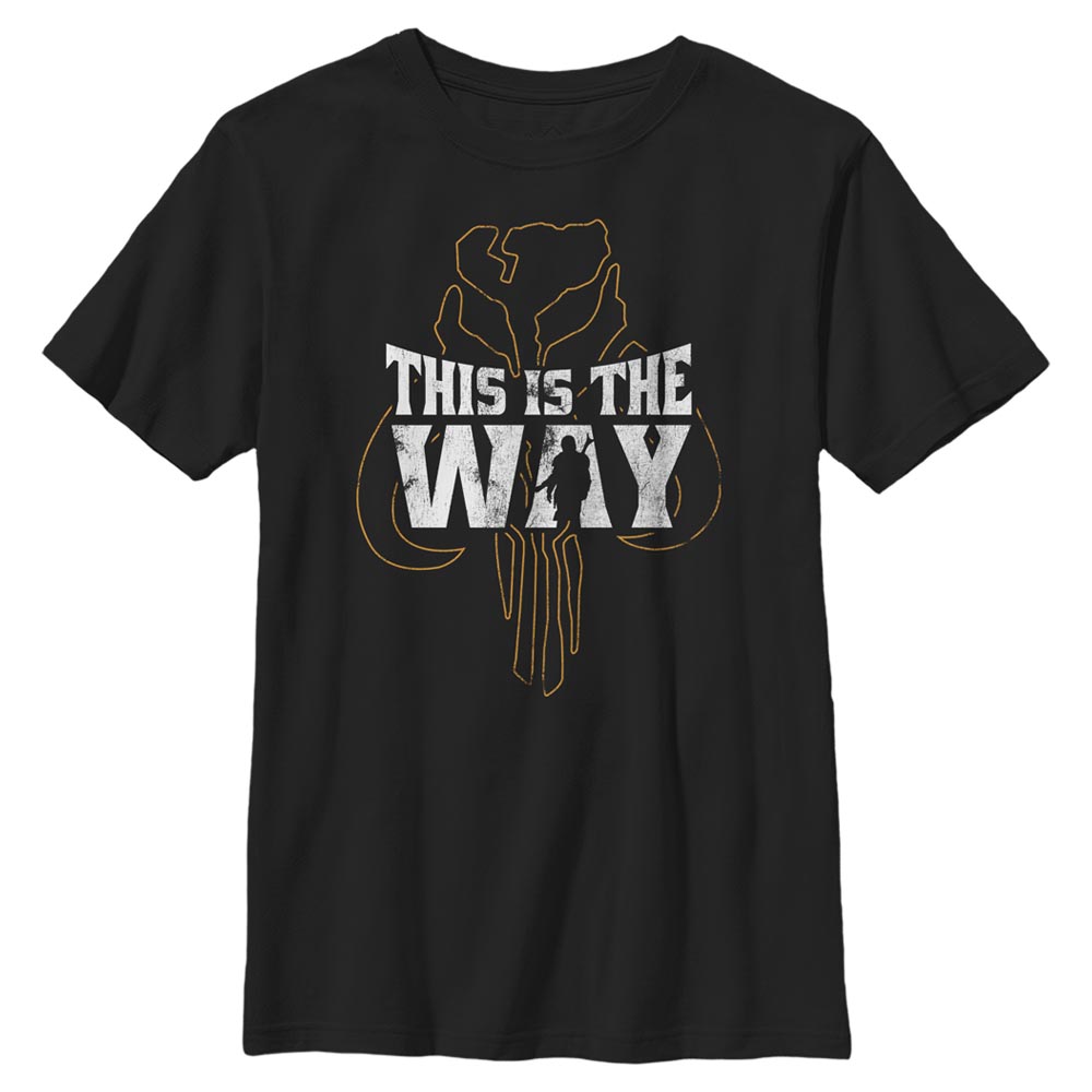 Star Wars - The Mandalorian - Texte Way - Enfant T-shirt