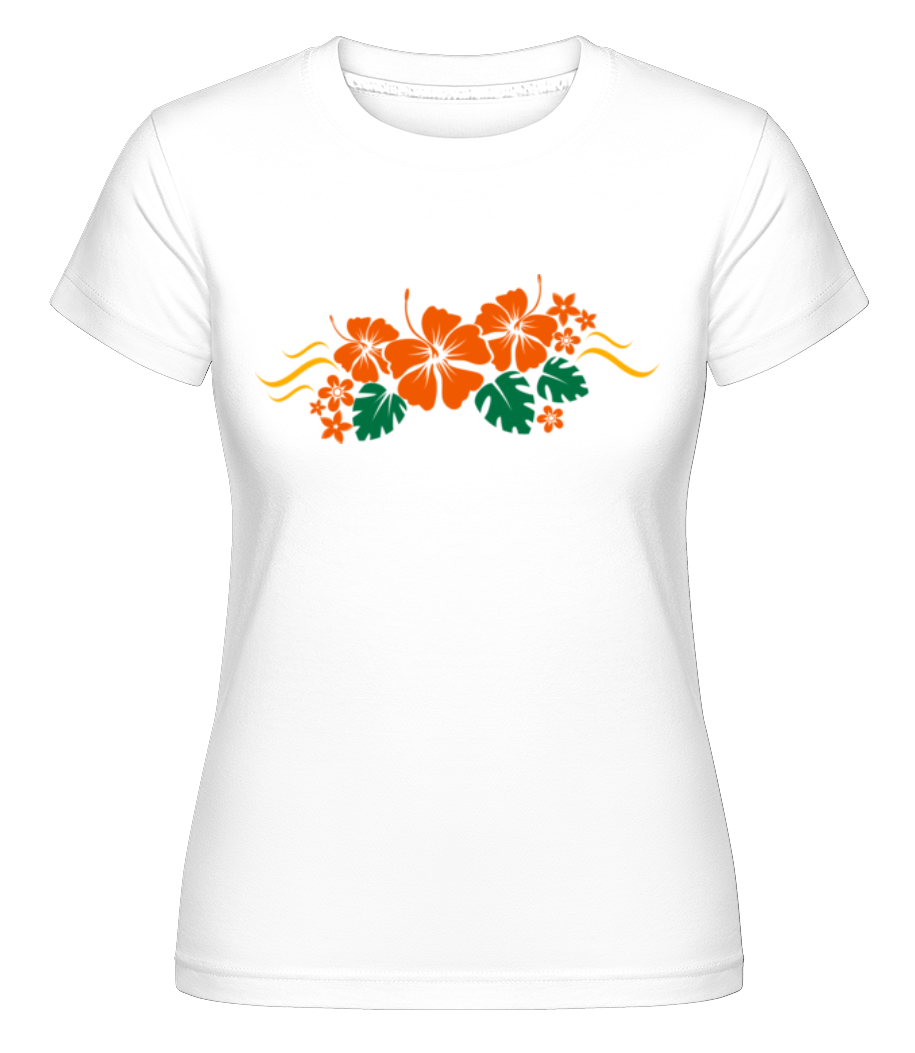 Flower Ornament Orange ·  T-shirt Shirtinator femme