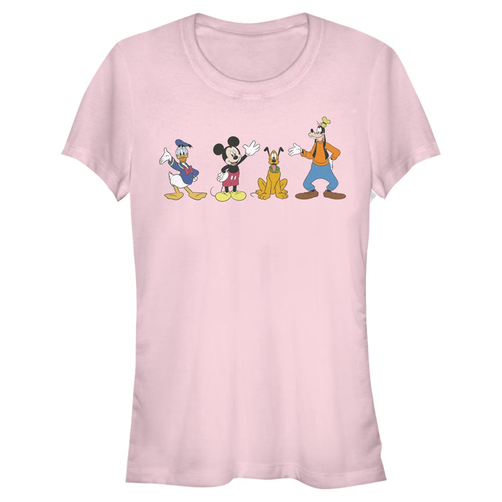Disney Classics - Mickey Mouse - Photo de groupe 4 Friends - Femme T-shirt