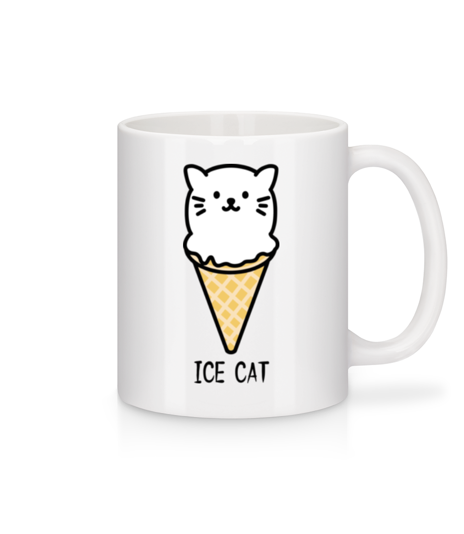 Vorschau: Ice Cat - Tasse - Weiß - Vorne