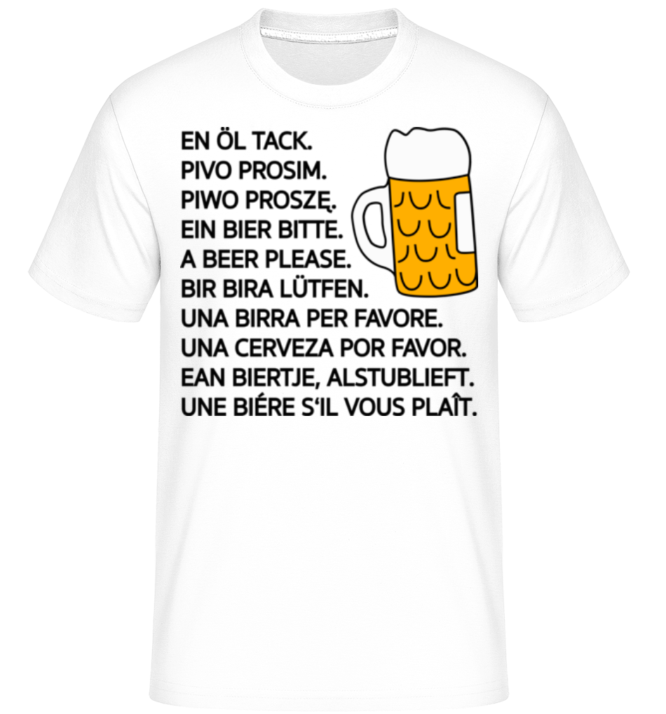 Beer Please ·  T-Shirt Shirtinator homme
