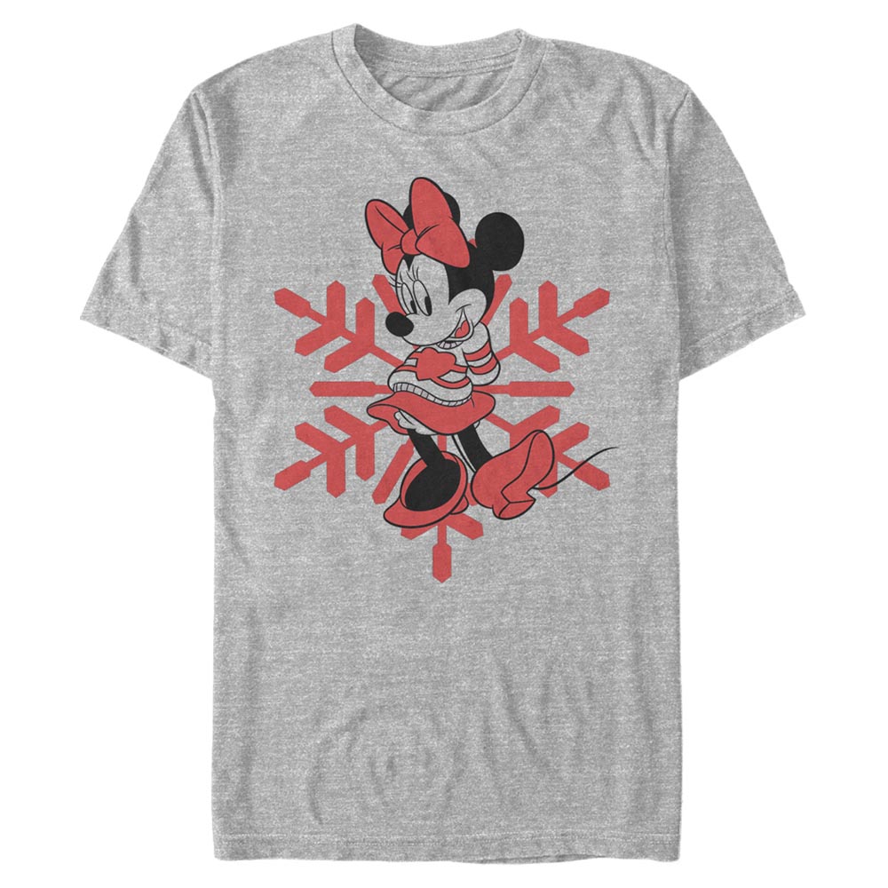Disney Classics - Mickey Mouse - Minnie Mouse Minnie Snowflake - Christmas - Homme T-shirt