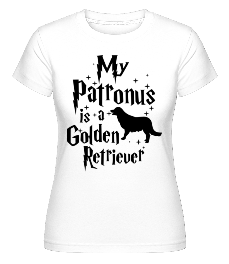My Patronus Is A Golden Retrieve ·  T-shirt Shirtinator femme