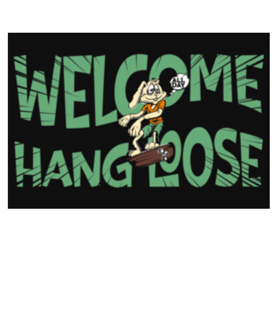 Hang Loose · Paillasson