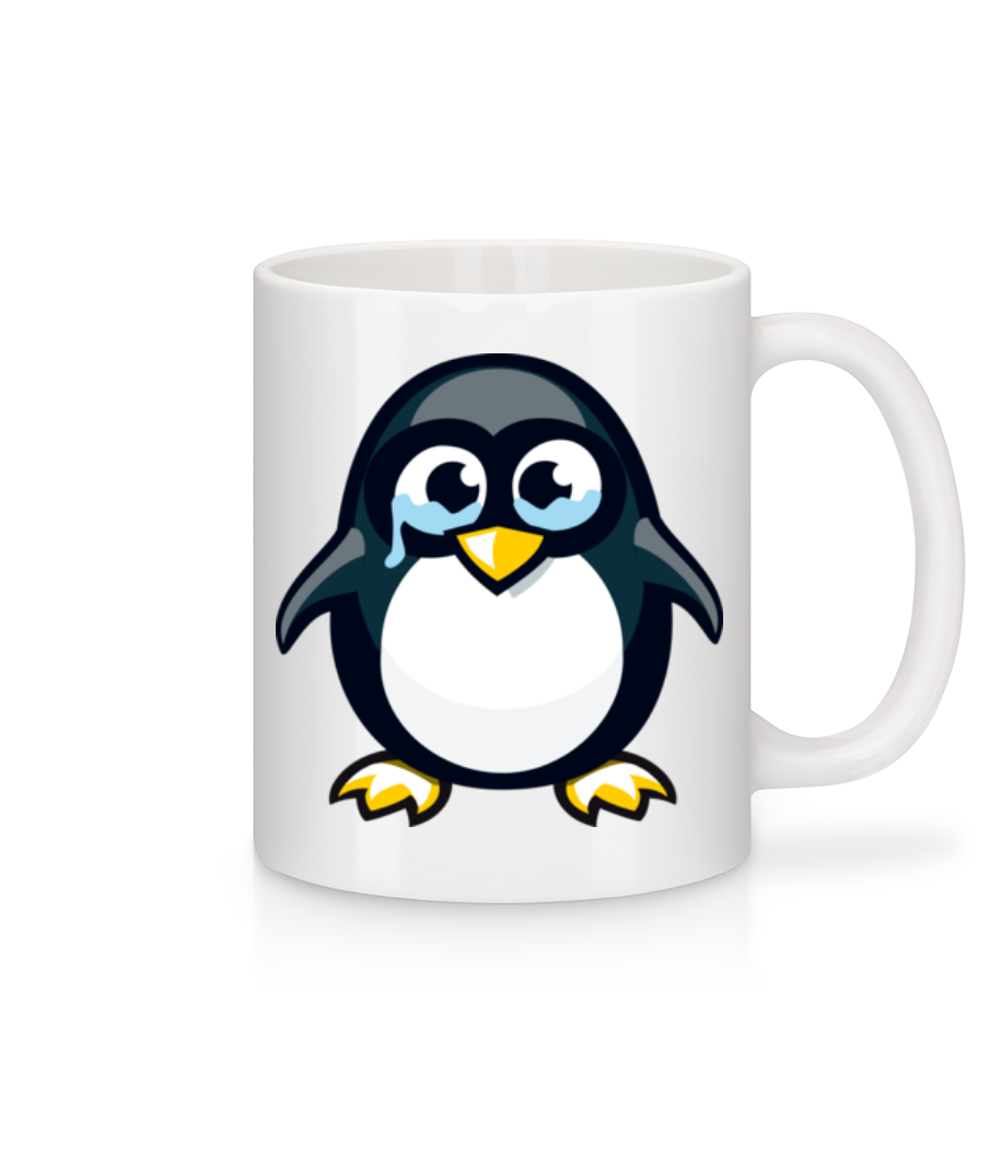 Sad Penguin · Mug en céramique blanc