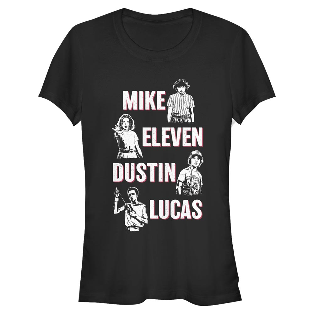Netflix - Stranger Things - Gruppe Cast Characteristic - Frauen T-Shirt