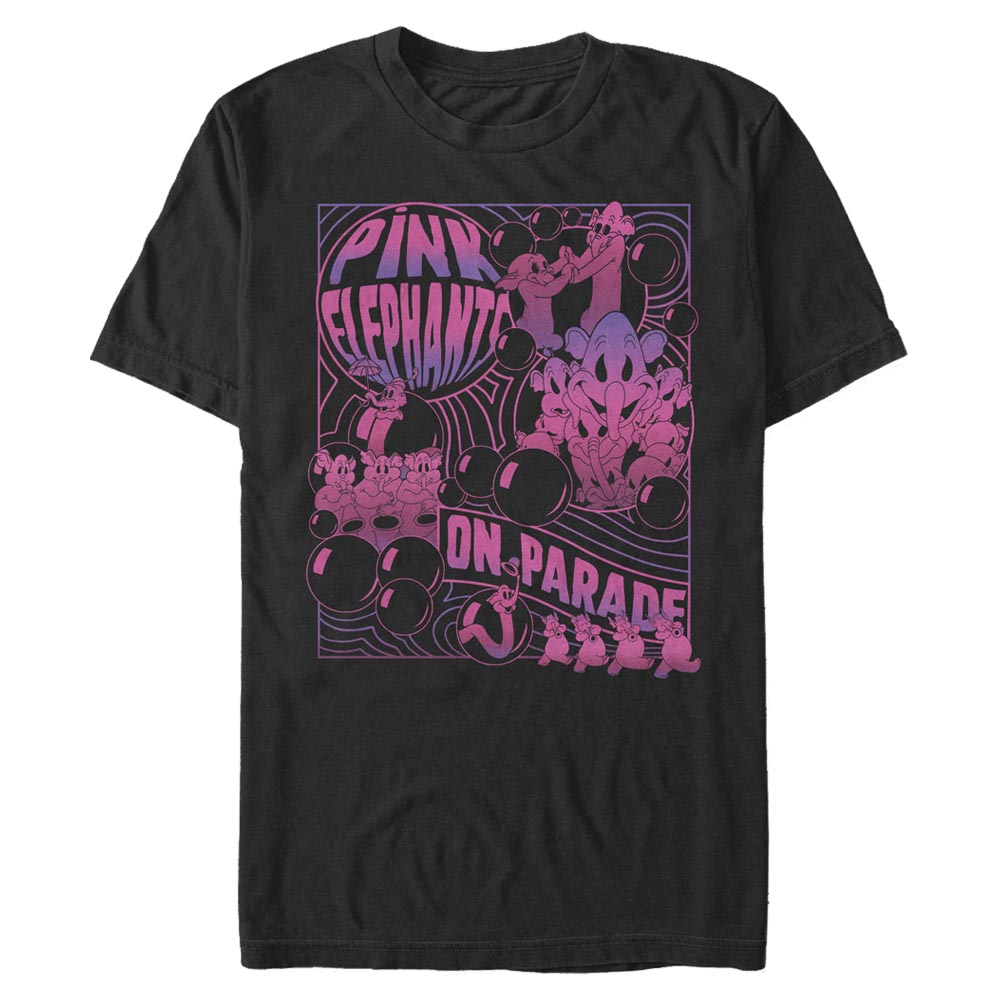 Disney Classics - Dumbo - Photo de groupe Pink Elephants - Homme T-shirt