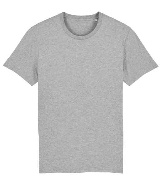 Männer Bio T-Shirt Stanley Stella 2.0 - Grau meliert - Vorne Männer Bio T-Shirt Stanley Stella 2.0 - Grau meliert - Vorne