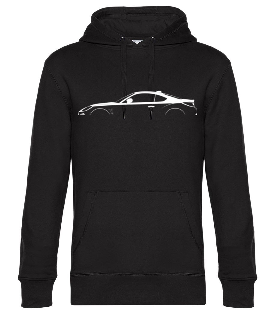 'Toyota 86 ZN8' Silhouette - Sweat à capuche premium Unisexe - Noir - Devant