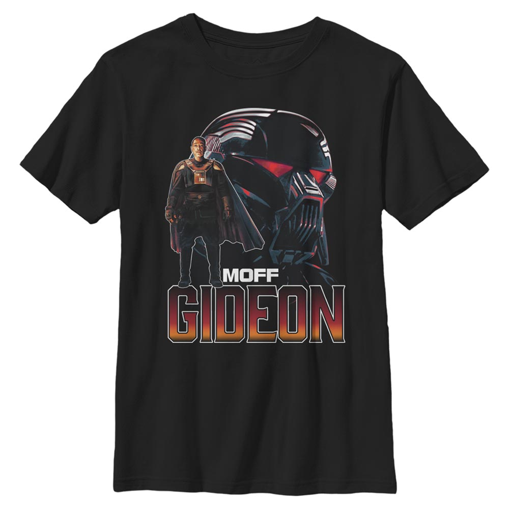 Aperçu: Star Wars - The Mandalorian - Moff Gideon MandoMon Epi7 Training - Enfant T-shirt - Noir - Devant
