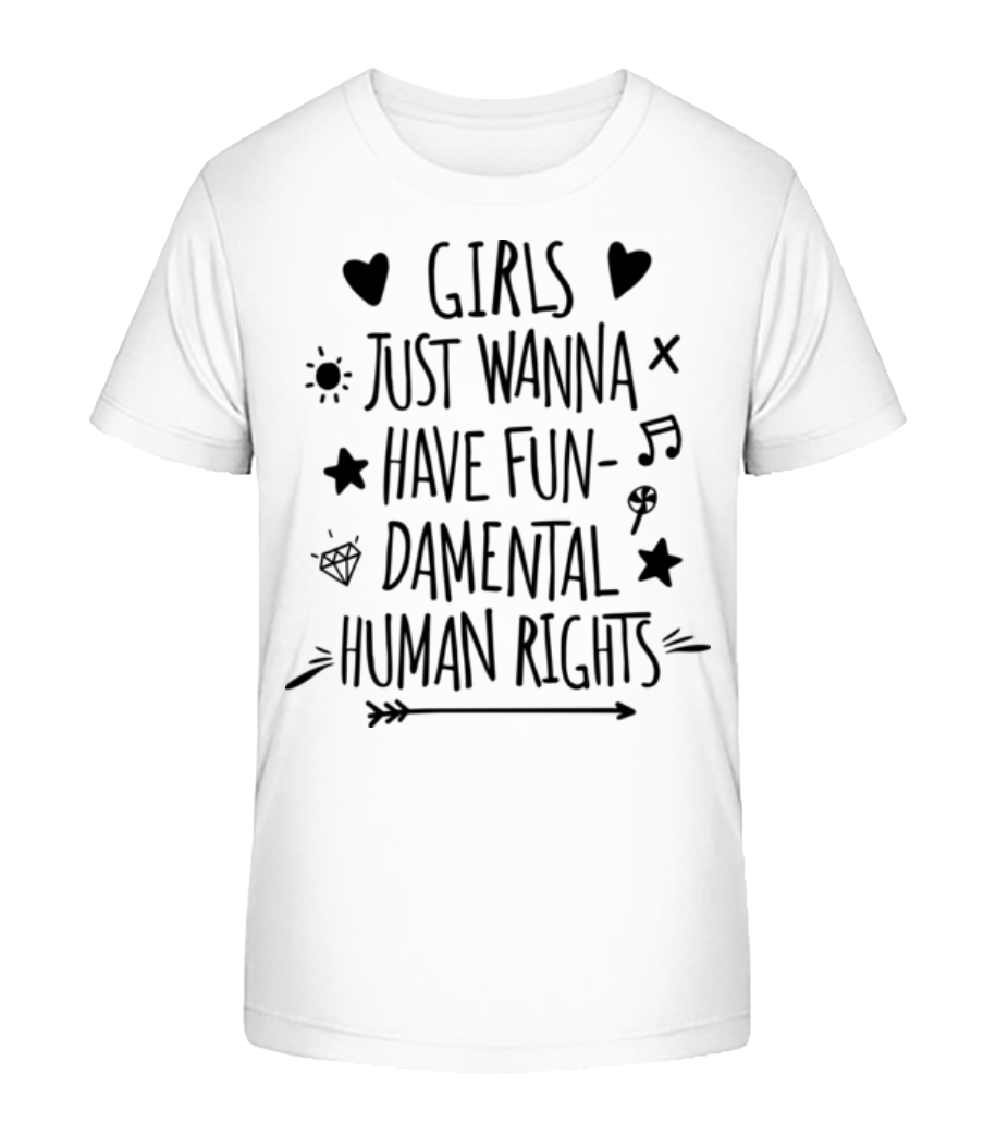 Damental Human Rights · T-shirt bio Enfant Stanley Stella 2.0