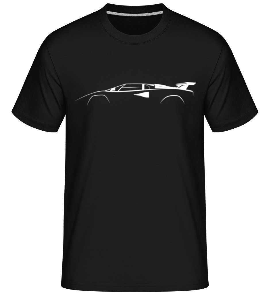 'Lamborghini Countach' Silhouette ·  T-Shirt Shirtinator homme