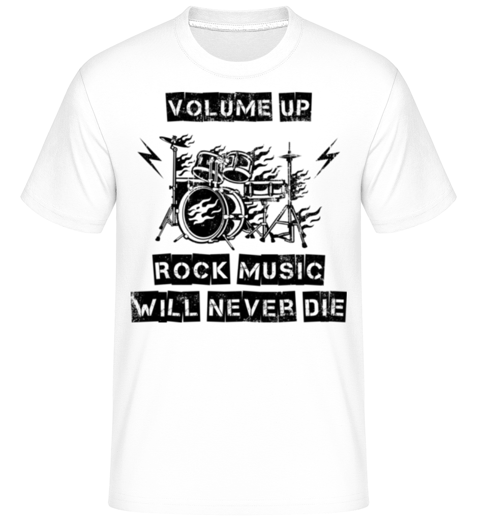 Rock Music Will Never Die ·  T-Shirt Shirtinator homme