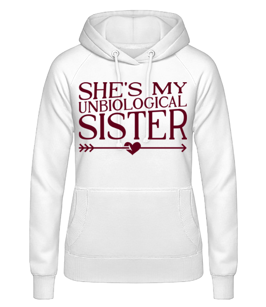 Unbiological Sister · Sweat à capuche basique pour femme