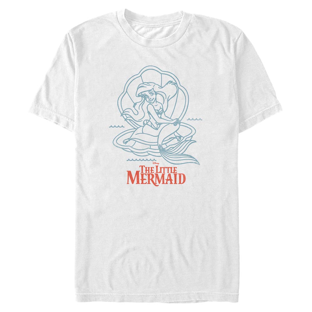 Disney - Ariel La Petite Sirène - Ariel La Petite Sirène Linework - Homme T-shirt