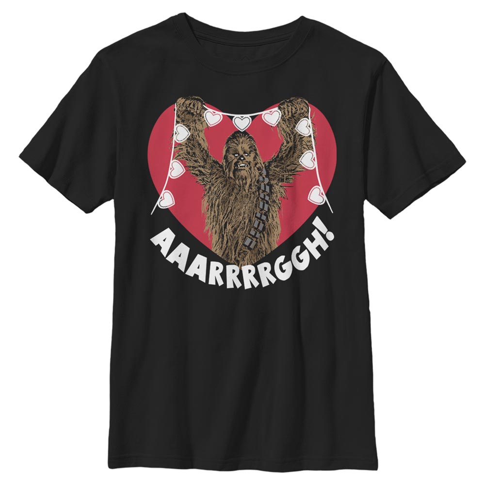 Star Wars - Chewbacca Chewie Crafting Hearts - Valentine's Day - Enfant T-shirt