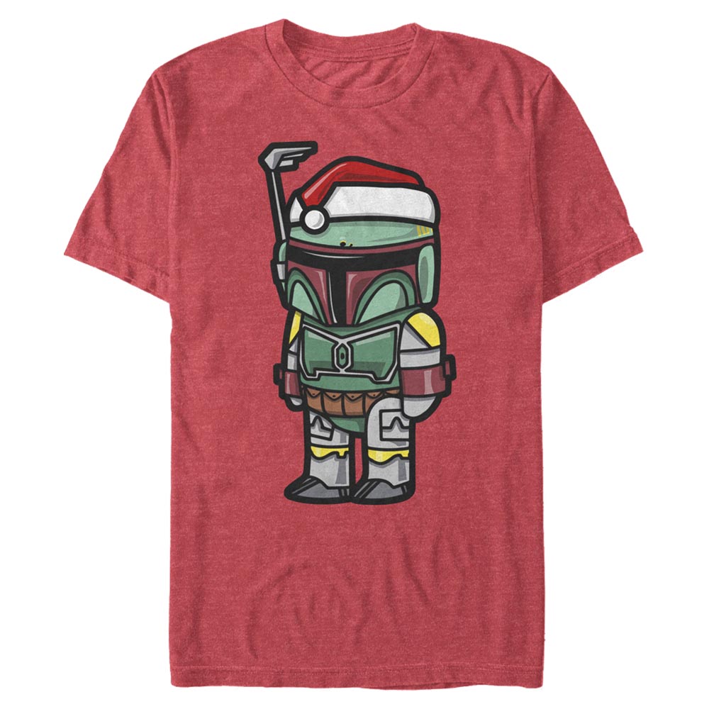 Star Wars - Boba Fett Boba Santa - Christmas - Homme T-shirt