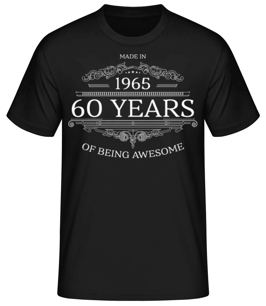 Made In 1965 - T-shirt standard Homme - Noir - Devant