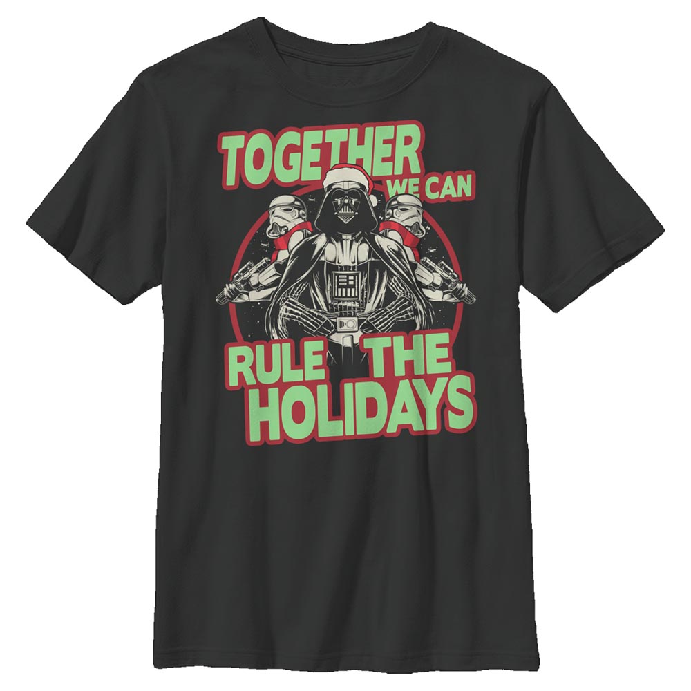 Star Wars - Darth Vader & Stormtroopers Rule the Holidays - Weihnachten - Kinder T-Shirt