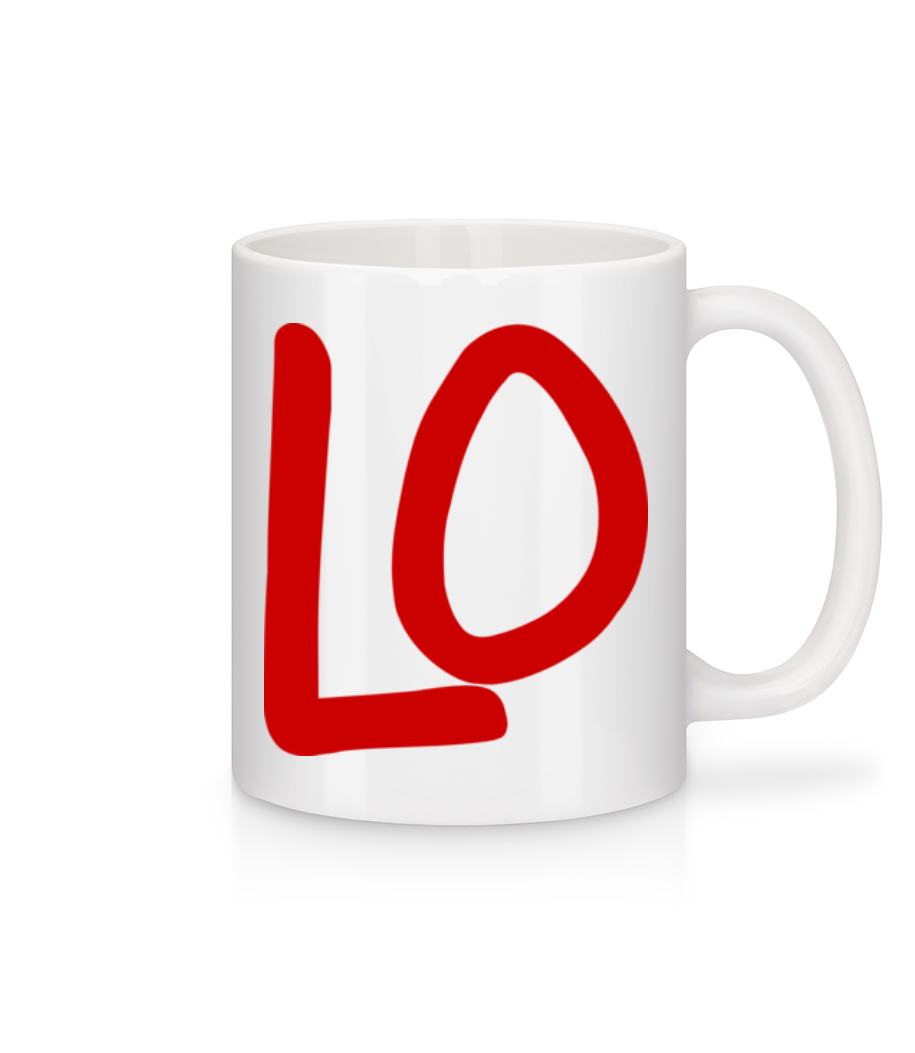 LO · Mug en céramique blanc