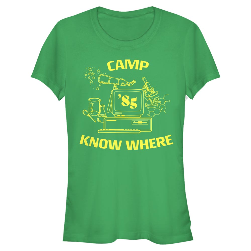 Netflix - Stranger Things - Logo Camp Know Where - Femme T-shirt