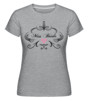 Miss Bride -  T-shirt Shirtinator femme - Gris chiné - Devant