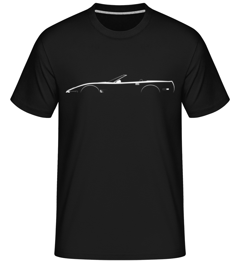 'Corvette C4 Convertible' Silhouette ·  T-Shirt Shirtinator homme