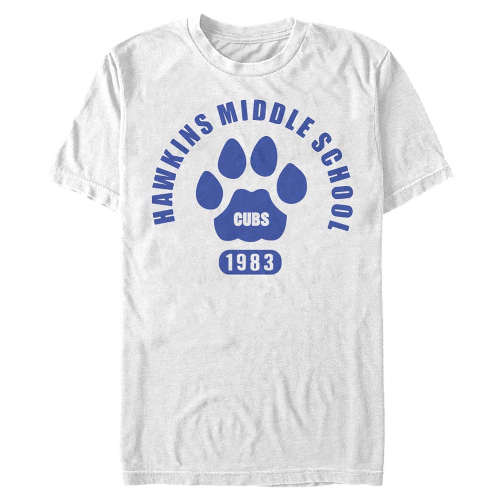 Netflix - Stranger Things - Hawkins Cubs Paw Emblem - Homme T-shirt