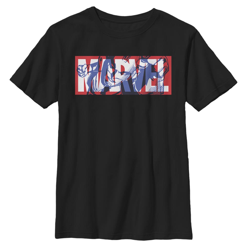 Marvel - Avengers - Captain Marvel Cap - Enfant T-shirt