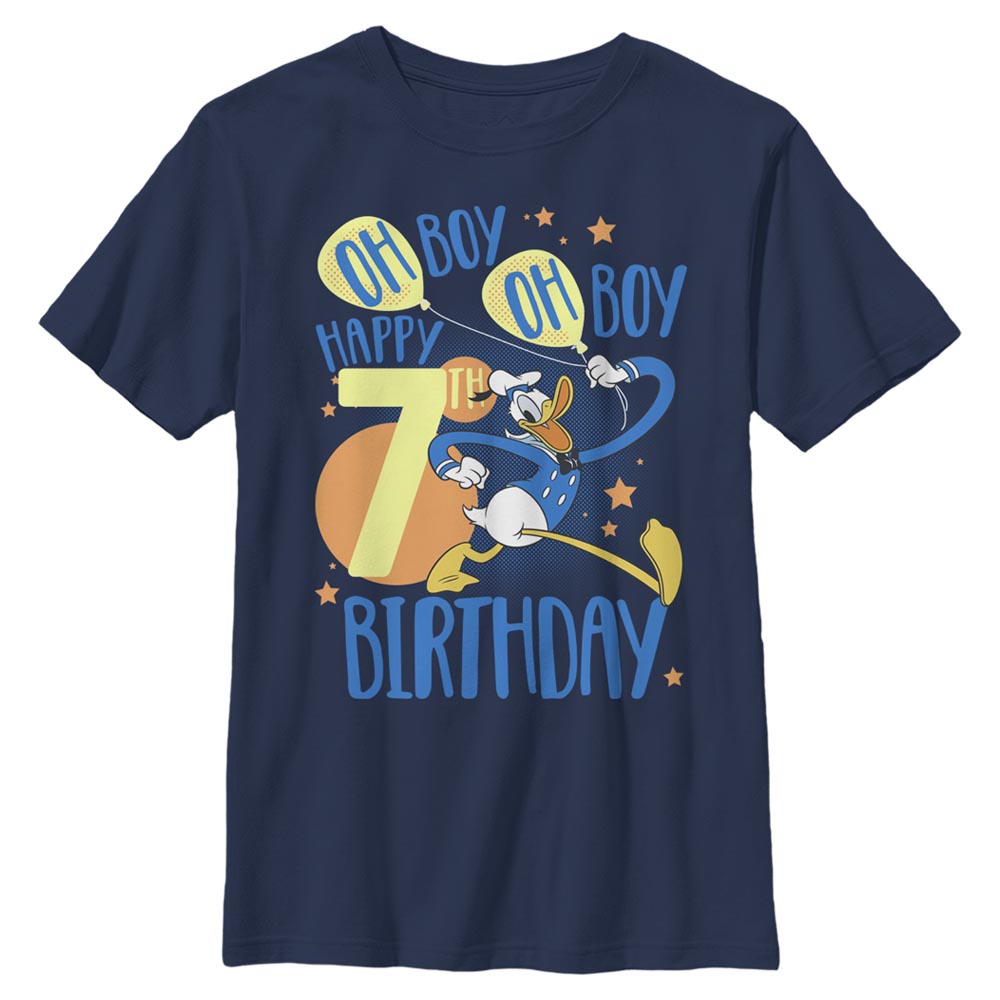Disney Classics - Mickey Mouse - Donald Duck 7th Bday - Enfant T-shirt