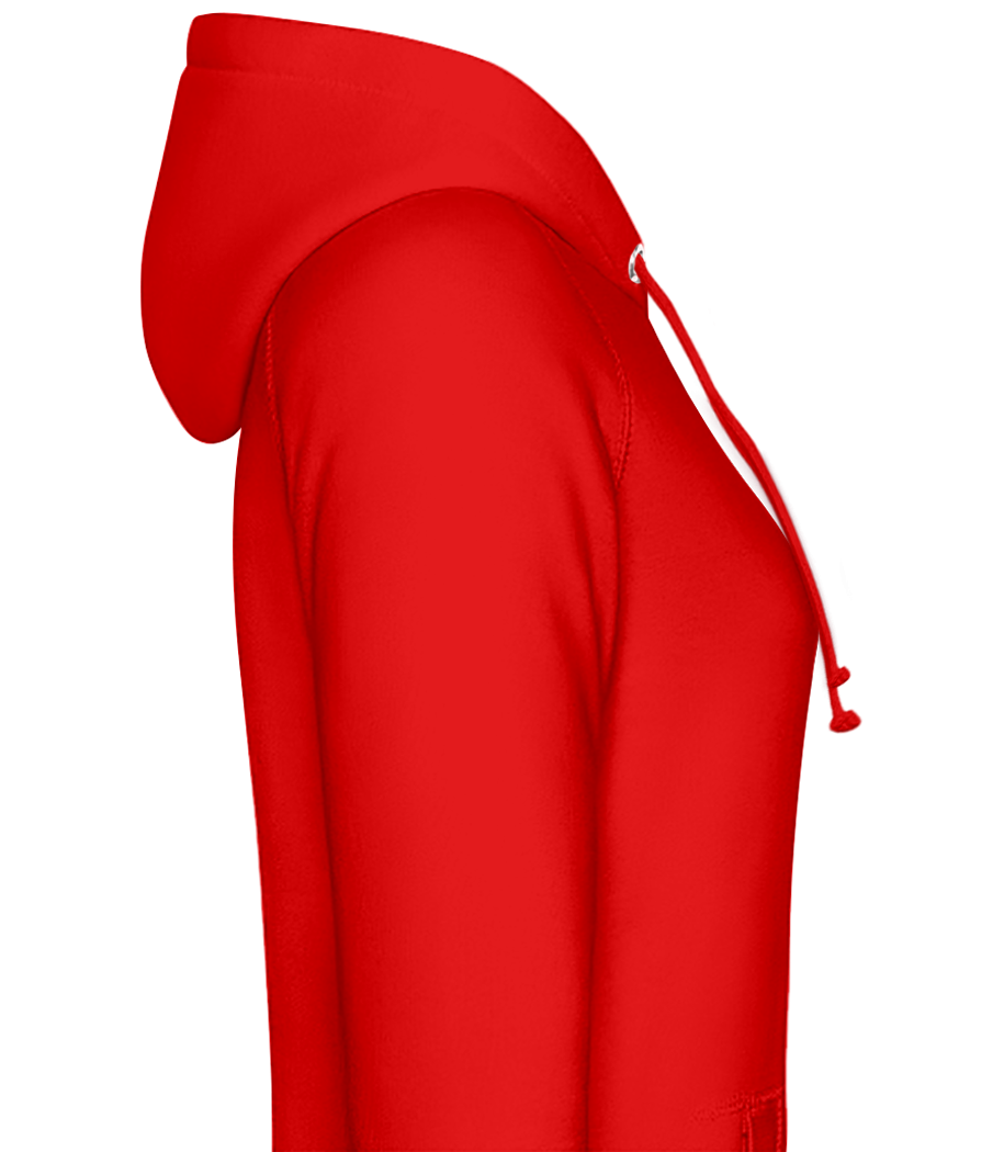 Bonnie - Sweat à capuche Femme - Rouge - Droit
