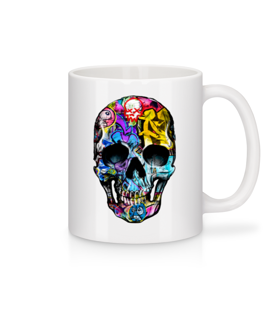 Graffiti Mort · Mug en céramique blanc