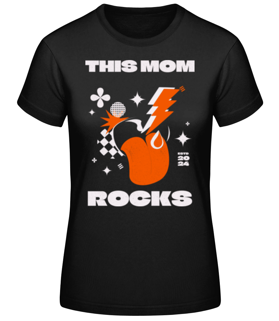 This Mom Rocks · T-shirt standard Femme