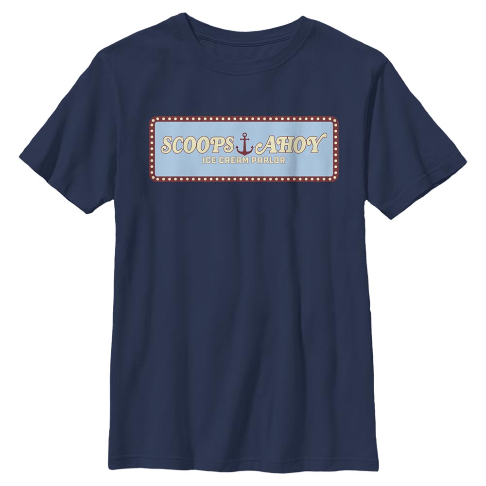 Netflix - Stranger Things - Logo Scoops Ahoy Panel - Enfant T-shirt