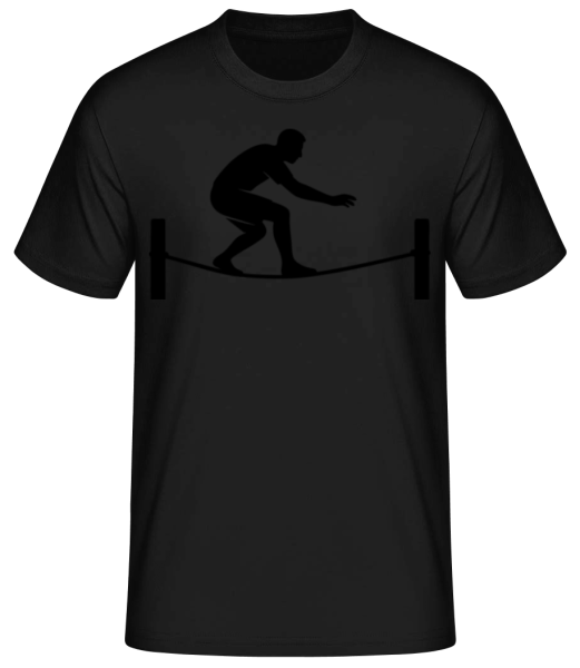 Slacken - T-shirt standard Homme - Noir - Devant