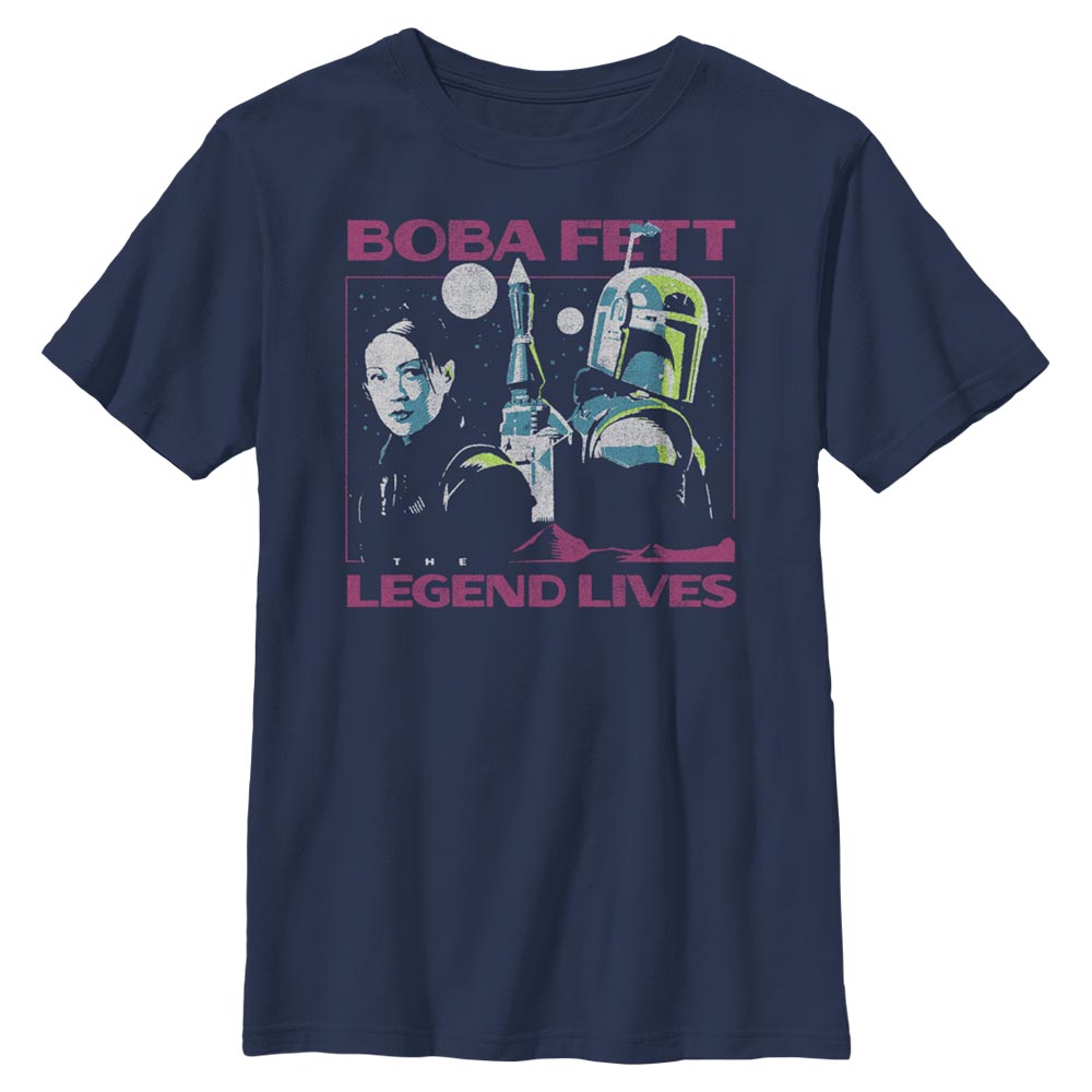 Star Wars - Book of Boba Fett - Boba Fett Legend Lives - Enfant T-shirt