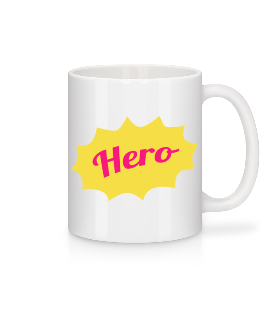 Hero Icon · Mug en céramique blanc