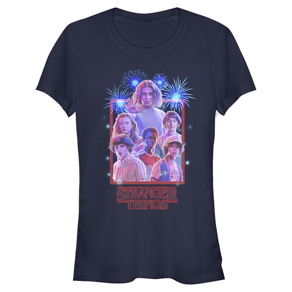 Netflix - Stranger Things - Photo de groupe Stranger Box - Femme T-shirt