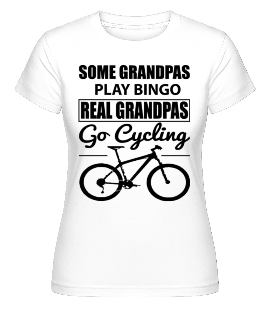 Real Granpas Go Cycling ·  T-shirt Shirtinator femme
