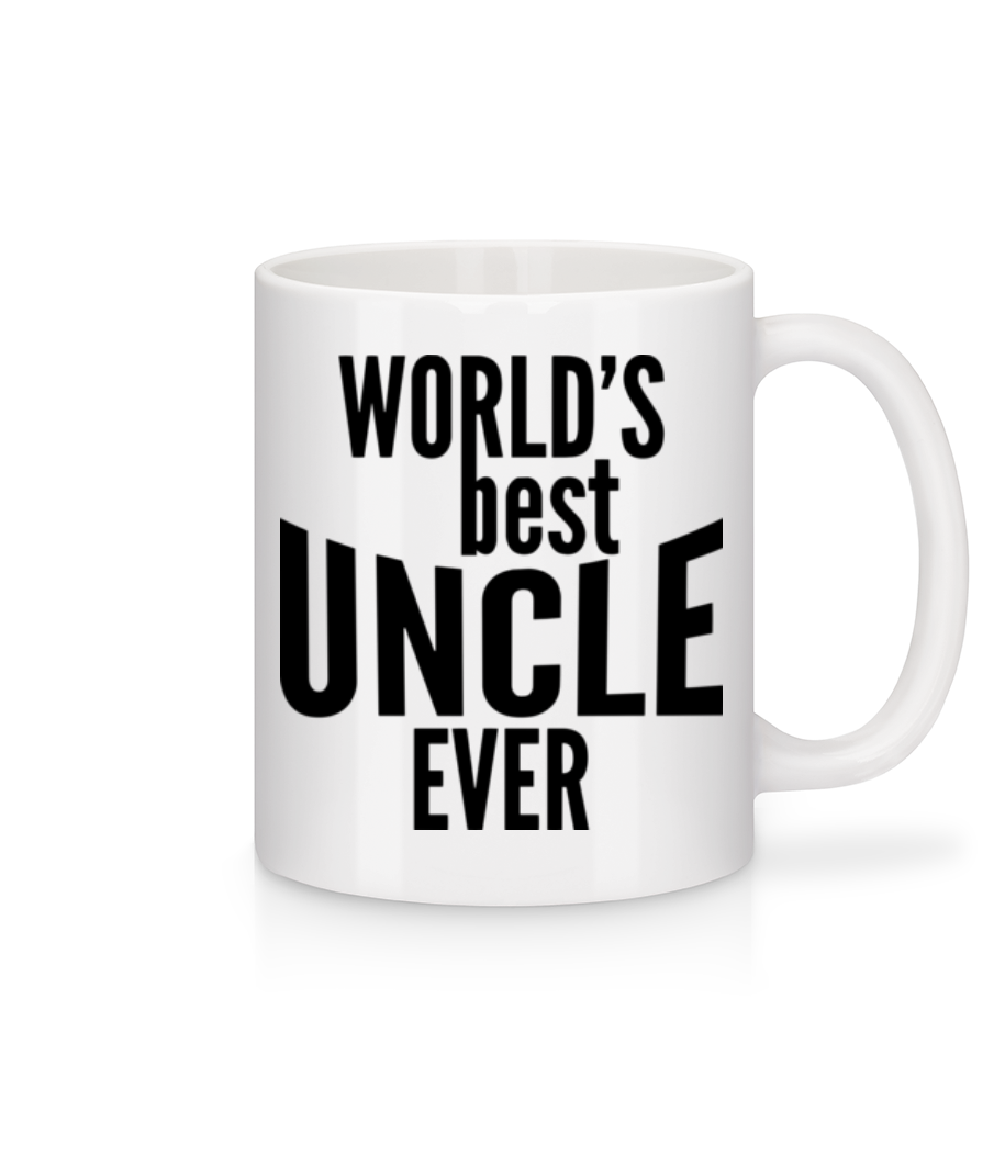 World's Best Uncle Ever · Mug en céramique blanc