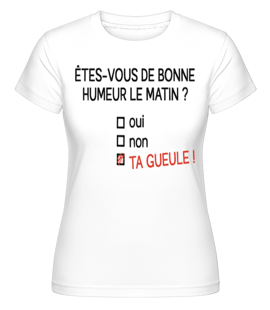 En Télétravail ·  T-shirt Shirtinator femme