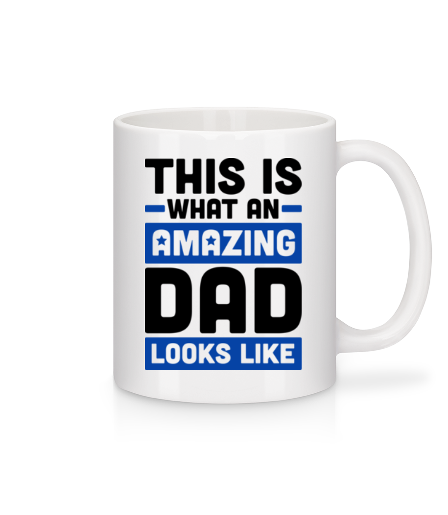 Amazing Dad · Mug en céramique blanc