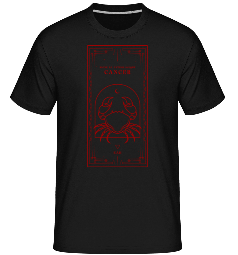 Art Déco Signe Astrologique Cancer ·  T-Shirt Shirtinator homme