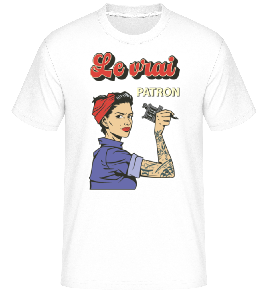 Le Vrai Patron ·  T-Shirt Shirtinator homme