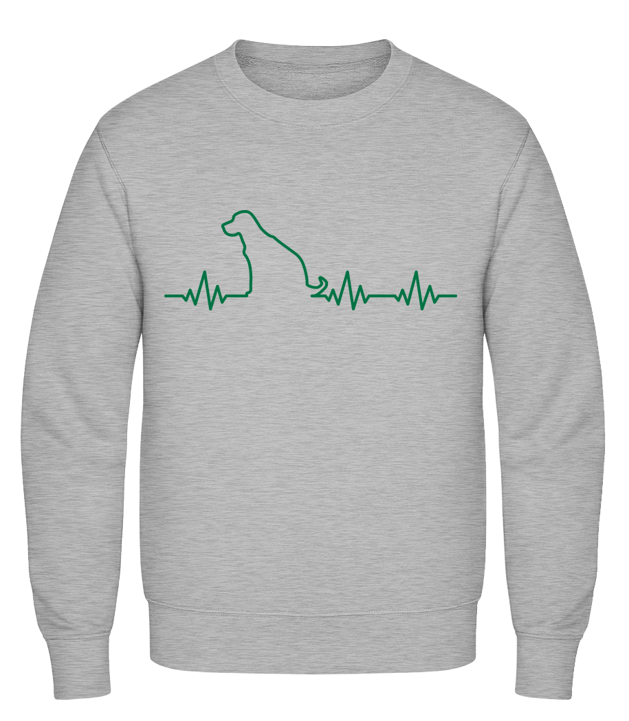 Pulsation Chien · Sweatshirt Homme