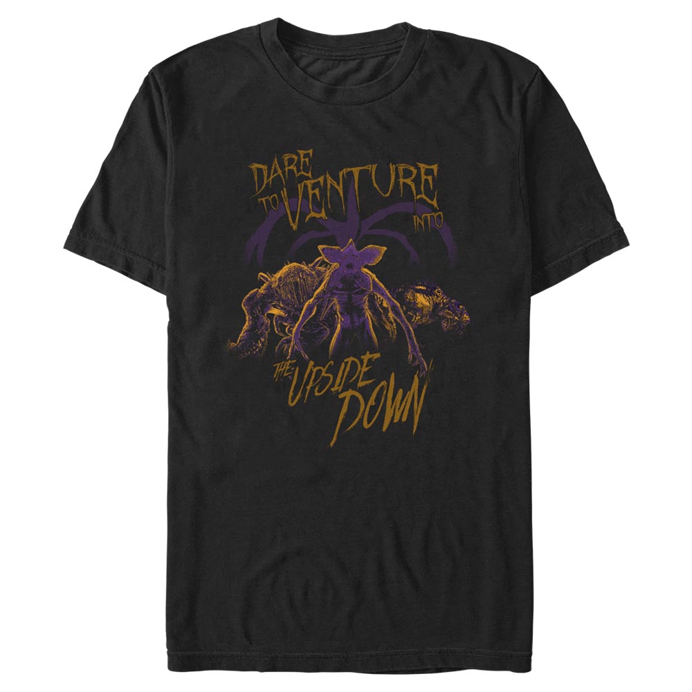 Netflix - Stranger Things - Demogorgon Upside Down Venture - Halloween - Homme T-shirt